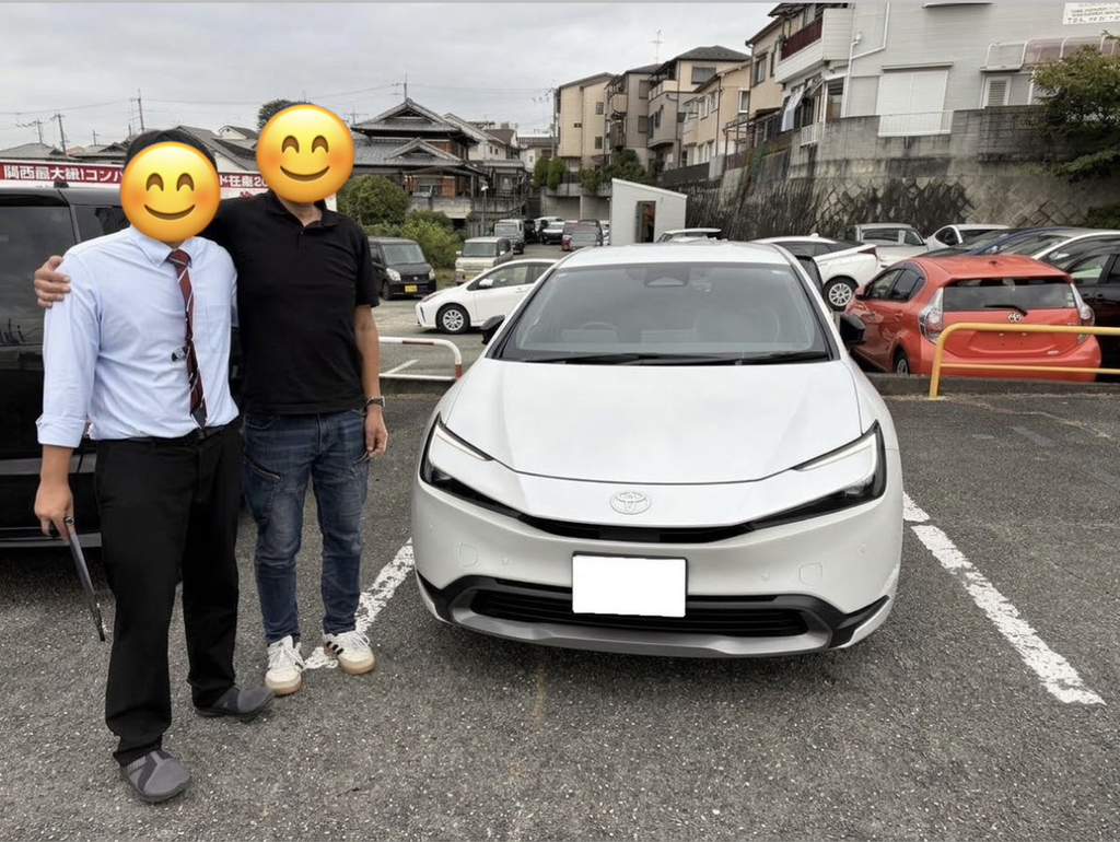 60プリウス納車おめでとうございます！