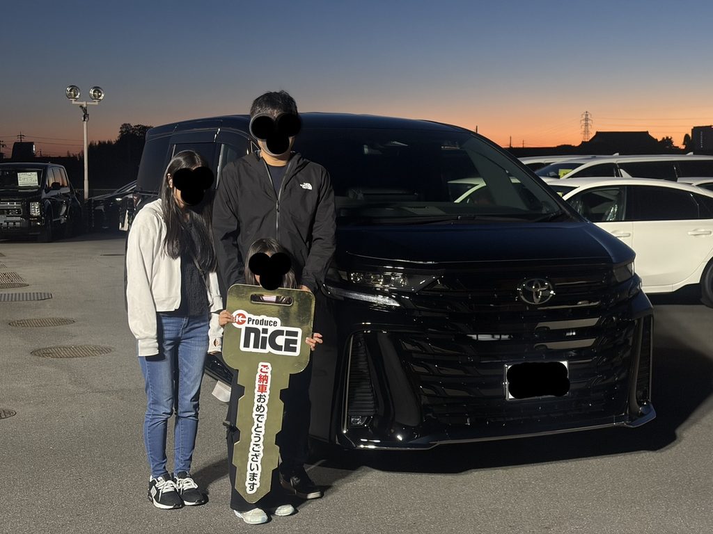 滋賀県にお住いのK様へ、トヨタ　ヴェルファイアをご納車いたしました！